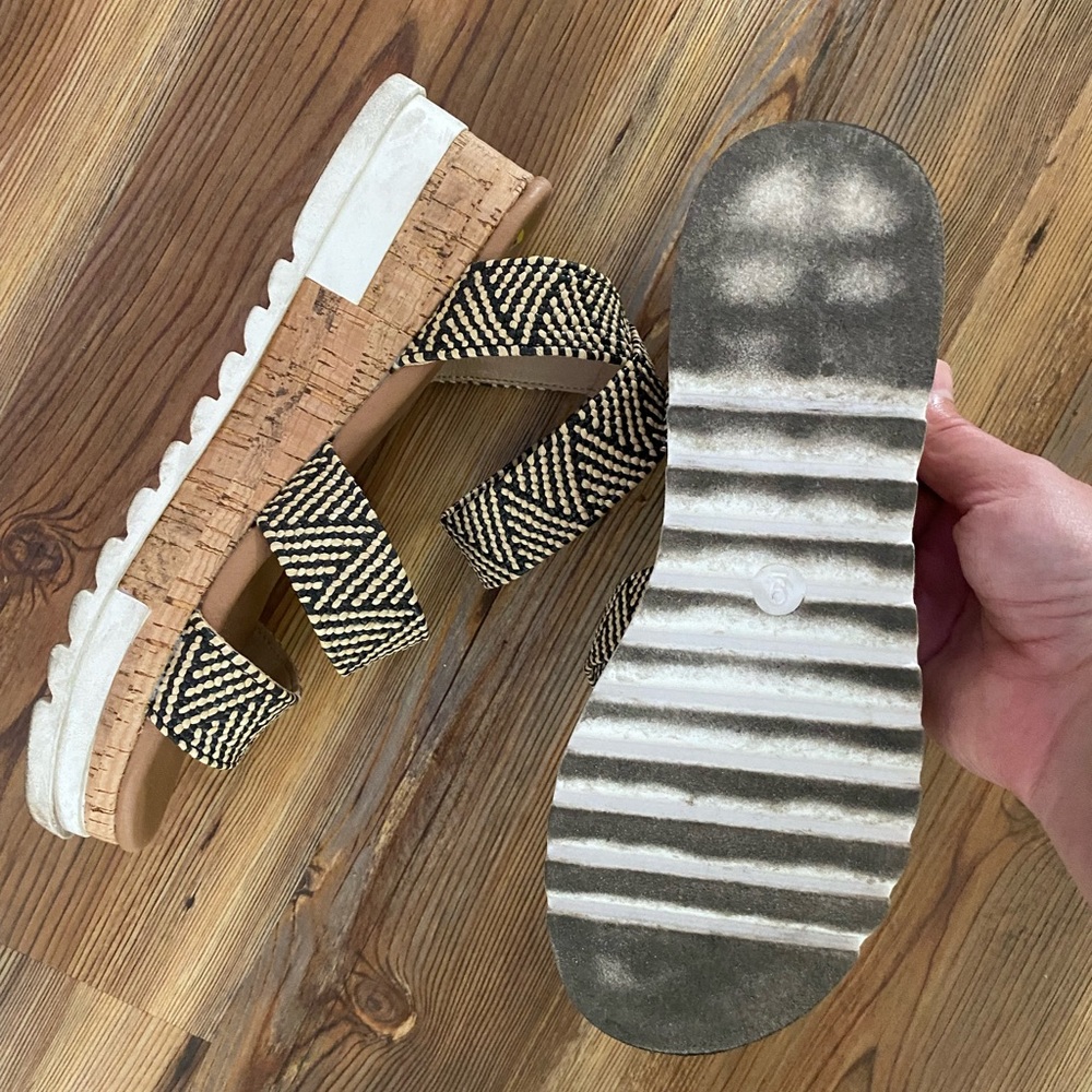 Espadrilles Sandal wedges Size 9 - Picture 5 of 6
